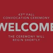 UNB S 43rd Fall Convocation
