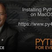 4 Installing Python 3 On MacOS