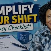 Your Shift Just Got Easier See This Checklist In Action