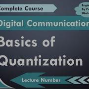 Quantization Basics Working Principle Waveforms Quantization Error Quantization Noise