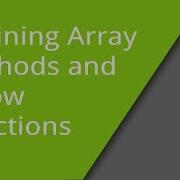 JavaScript Chaining Array Methods And Using Arrow Functions