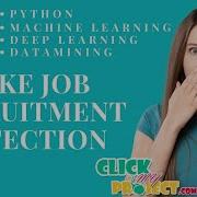 Python Machine Learning Project Fake Job Recruitment Detection ClickMyProject
