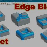 Siemens NX Modeling Tutorials 38 How To Use Edge Blend Fillet Basic To Advanced