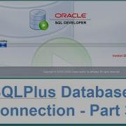 How To Create A Database Connection In Oracle Developer Using SQL Plus Part 3
