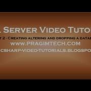 Creating Altering And Dropping A Database Part 2