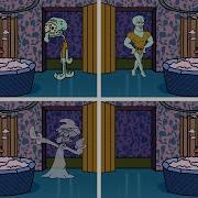 Squidward Screaming In The Bath Meme Compilation Animation