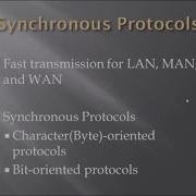 Synchronous Protocol In Data Communication Network