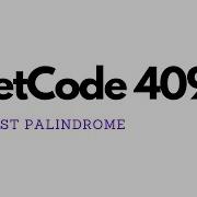 Longest Palindrome LeetCode 409 JavaScript
