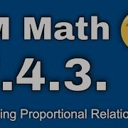 7th Grade Unit 4 Lesson 3 Revisiting Proportional Relationships IM Math