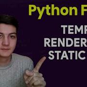 Flask Tutorial Template Rendering Using Static Files Python Tutorial