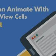 Animated TableView Cells Tutorial Swift IOS