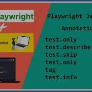 Tutorials 7 Playwright Java Script Annotations