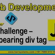 Onclick Display Div In JavaScript Web Development Course Sekharmetla Harisystems