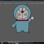 Doraemon Cartoon Make Using Python Turtle