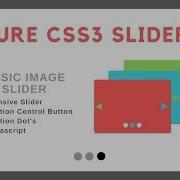CSS Slider Image Slider With Controls Using CSS3 Only