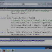 Visual C 2010 Express Tutorial 7 Container Controls Part 2 Functions