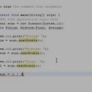 Java Netbeans 8 1 Calculate Average Grade