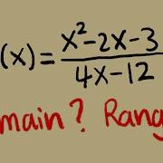 How To Find The Domain And The Range Of A Rational Function