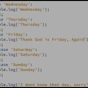 Javascript Switch Statements