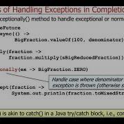 Advanced Java CompletableFuture Features Handling Runtime Exceptions Part 2