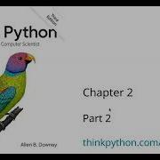 Think Python Chapter 2 Part 2