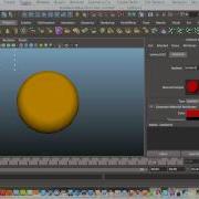 How To Animate Color And Transparency In 3D Maya