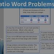 Solving Ratio Word Problems