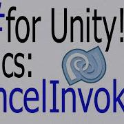 Unity C Tutorial Basics CancelInvoke Cancel A Invoked Function