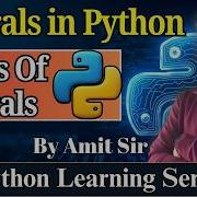 6 Types Of Literals In Python With Example Python Tutorial For Beginners Code Tpoint