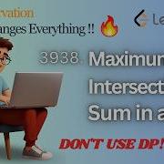 3938 Maximum Path Intersection Sum In A Grid Hidden Observation Trick C