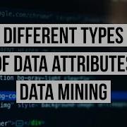 Different Types Of Data Attributes Nominal Ordinal Binary Numeric Data Mining Tutorial Ep 2