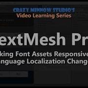 Unity TextMesh Pro Make Font Assets Responsive To Localization Changes