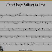 Cant Help Falling In Love Trumpet Solo With Sheet Music And Play Along
