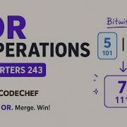 OR Operations Starters 243 CodeChef CodeChef Contest Solution