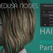 Medusa Nodes Procedural Hair System For Blender Tutorial Introduction Part 01