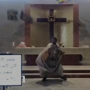 Beirut Explosion Priest Dodges Falling Debris As Shockwave Hits Church During Mass