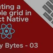 How To Create A Simple Grid In React Native