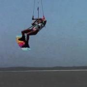 Kitesurfing Technique Double Back Loop Down Loop Transition Slow Mo