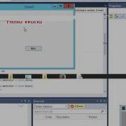 Label Blinking In C