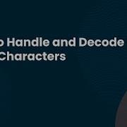 How To Handle And Decode Non UTF 8 Characters