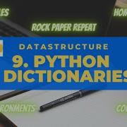 Tamil Python Programming 9 Dictionaries Datastructures With Examples PyCharmScreenRecord