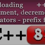 Overloading Increment And Decrement Operators In Prefix Form C Video Tutorial