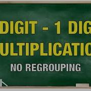 2 Digits 1 Digit Multiplication Without Regrouping Using Standard Algorithm