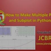 How To Make Subplots And Multiple Plots In Python