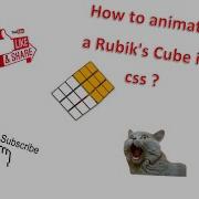 How To Animate A Rubik S Cube In Css HTML CSS