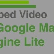 Embed Video In Google Maps Engine Lite