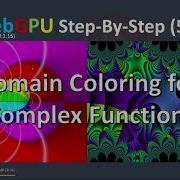 WebGPU 57 Domain Coloring For Complex Functions