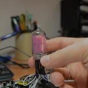 ИВ 13 Numitron Tube Test