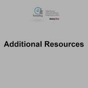 Additional Resources
