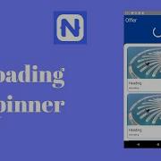 ScrollVIew Overscroll Loading Spinner Nativescript